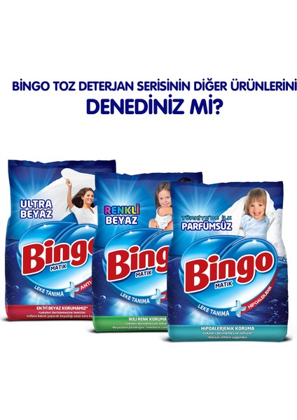 Matik Toz Çamaşır Deterjanı 6 kg Renkli 2'li