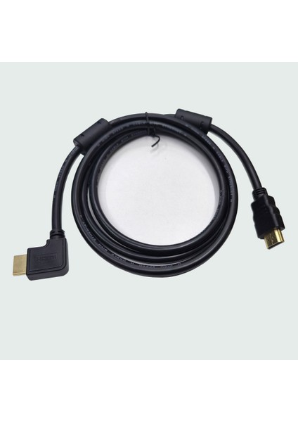 Hdmı L Tipi 90 Derece Kablo HDMI L Sağ Açılı Kablo 1.5m modelleri