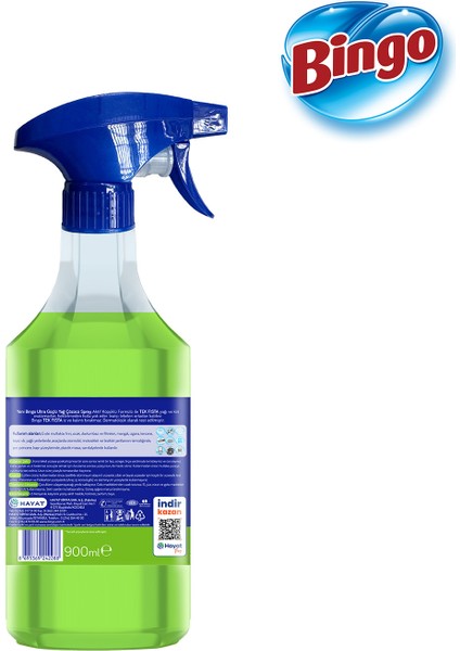 Sprey Yağ Çözücü 900 Mlx3