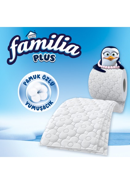 Organik Pamuk özlü Tuvalet Kağıdı 96 Rulo (32 RULO x 3 PAKET)