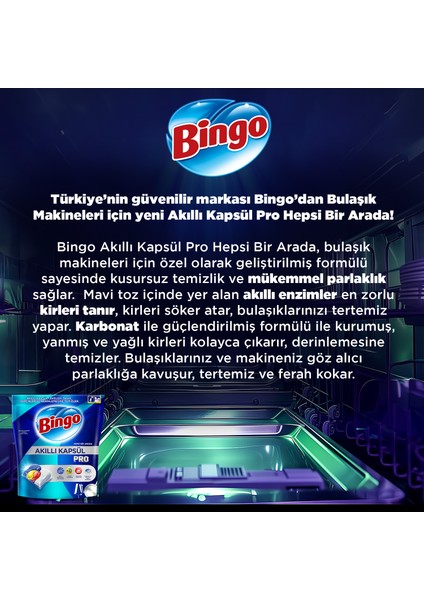Akıllı Kapsül Pro Bulaşık Makinesi Deterjanı Tableti 320 Adet