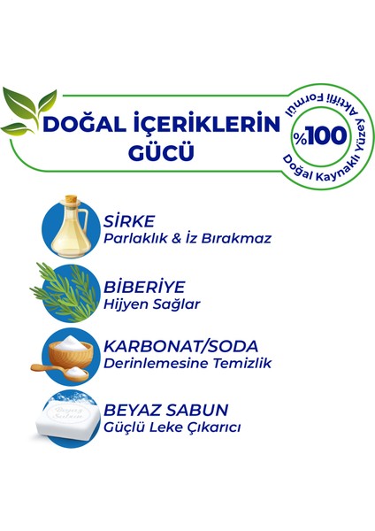 Pratik Yüzey Temizlik Havlusu Beyaz Sabun 96X3 (288 Yaprak)