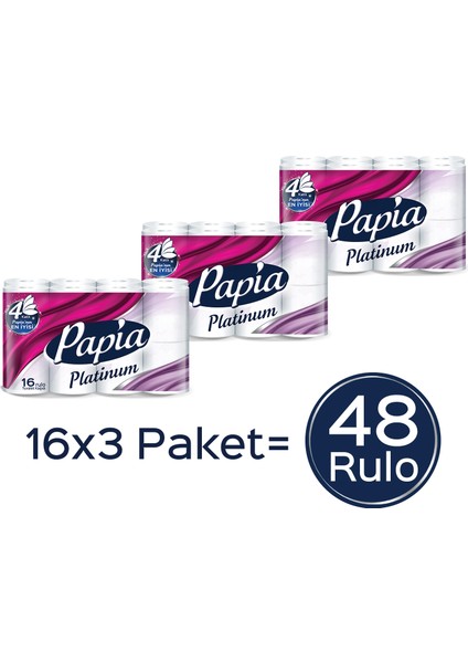 Platinum Tuvalet Kağıdı 48 Rulo