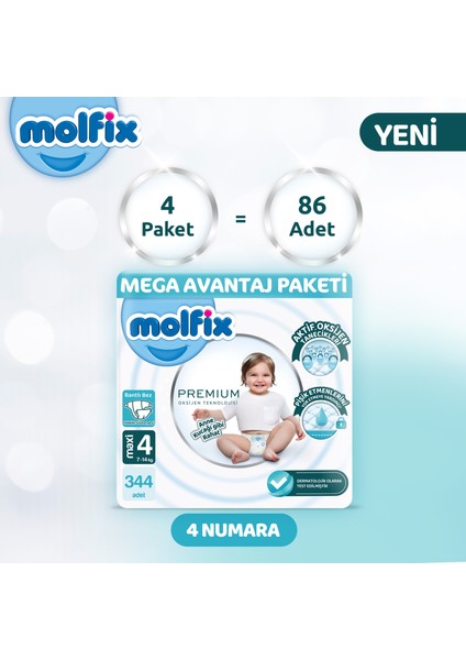 Premium Mega Avantaj Paketi 4 Beden 344 Aadet