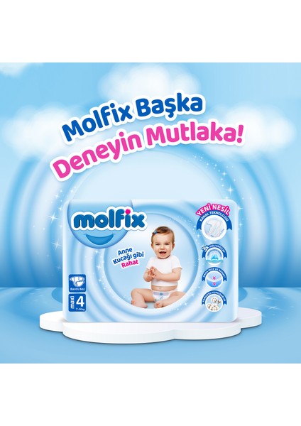 Bebek Bezi 4 Beden Maxi Hiper Ekonomi Paketi 200 Adet