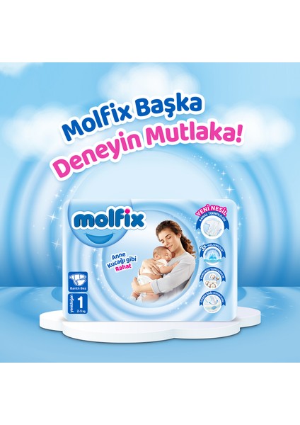 Bebek Bezi 1 Beden Yenidoğan Süper Fırsat Paketi 180 Adet