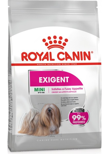 Mini Exigent Seçici Köpekler Için Kuru Köpek Maması 3kg