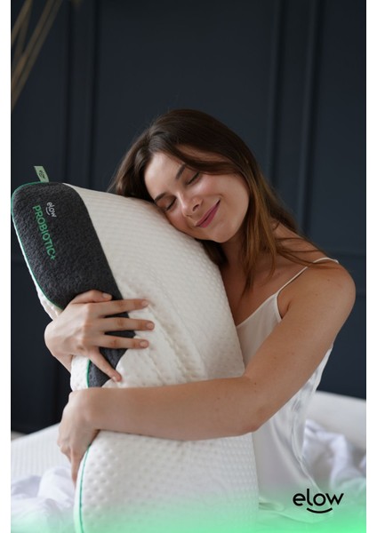 Probiotic+ Tombul Visco Yastık, 60 x 40 x 15