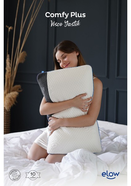 Comfy Plus Klasik Ortopedik Visco Yastık, 70 x 45 x 11