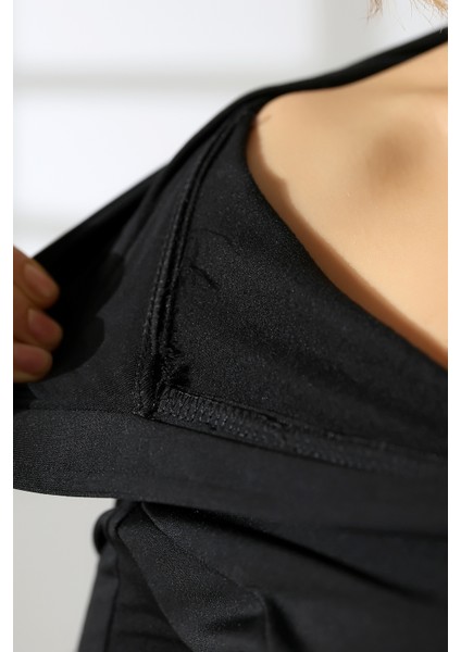 Uzun Tayt Tulum Şardonlu Kışlık Spor Giyim