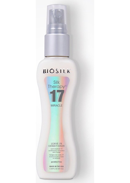 Silk Therapy Miracle 17 Durulanmayan Saç Bakım Spreyi 67ML