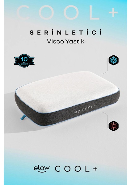 Cool+ Serinletici Ortopedik Visco Yastık / Flat, 60 x 40 x 12 modelleri