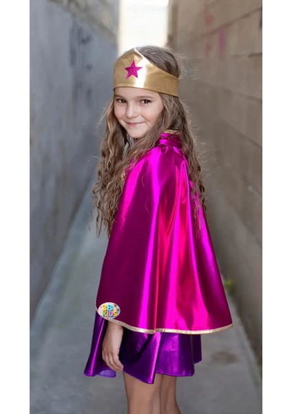 Supergirl Süperman Kız Çocuk Doğum Günü Elbisesi ve Parti Kostümü fiyatları