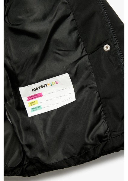 Kız Bebek Uzun Kollu Cepli Kapitone Kapşonlu Mont 6WMG00003AW modelleri