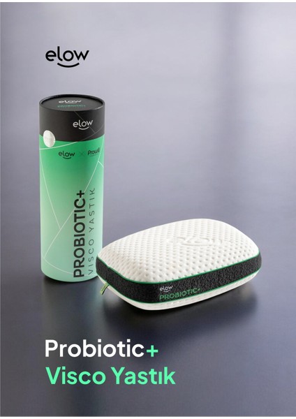 Probiotic+ Visco Çocuk/kamp Yastığı, 40 x 25 x 10