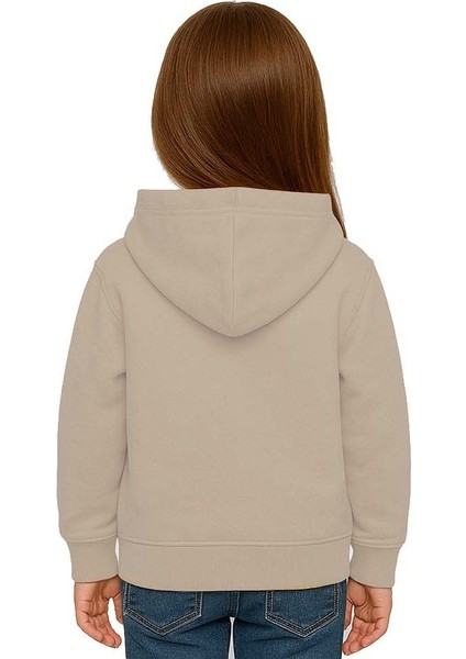 Unisex Baskılı Çocuk Swaetshirt Labubu Baskılı Kapüşonlu 3 Iplik Şardonlu fiyatları