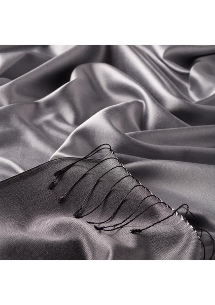 Ipekevi Çift Taraflı Ipek Şal Gümüş fiyatları