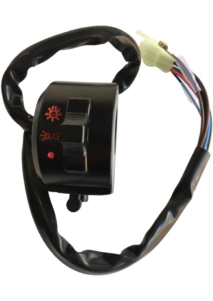 Cg Sağ Kumanda Düğmesi Komple Gaz Tarafı Siyah