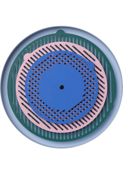 Tesammans Duvar Saati Çok Renkli 21 cm
