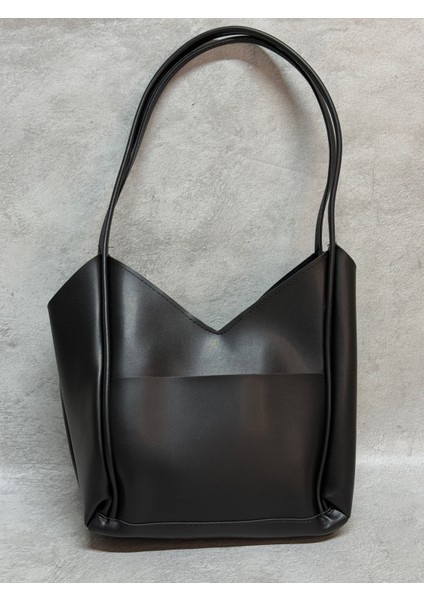 Makyaj Çantası hediyeli Kadın Omuz Çantası