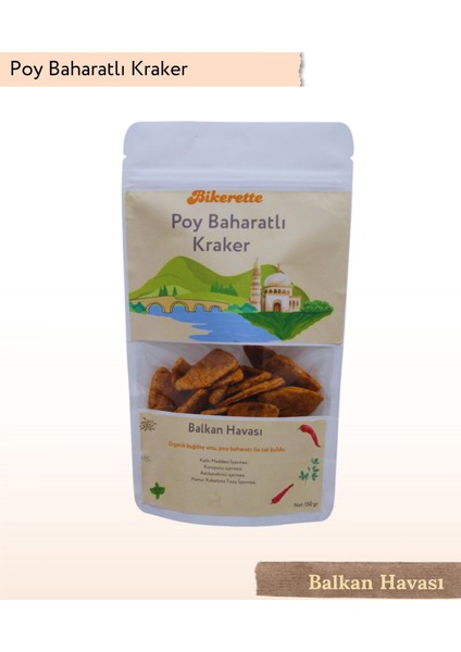 Poy Baharatlı Kraker 150 gr