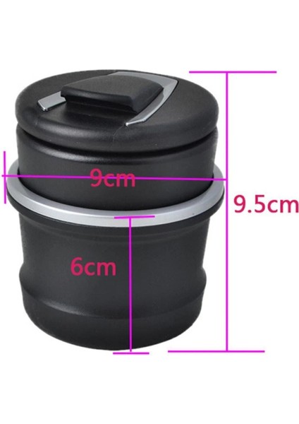 Ford Tourneo Connect Uyumlu Mavi Işıklı Kapaklı Küllük-Kumbara Cn modelleri