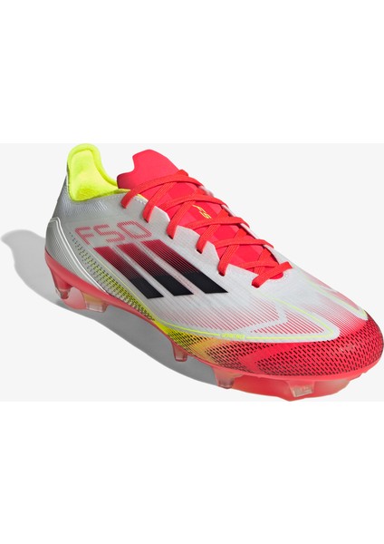 F50 Pro Erkek Beyaz Çim Saha Kramponu.-