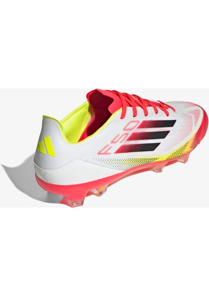 F50 Pro Erkek Beyaz Çim Saha Kramponu.-