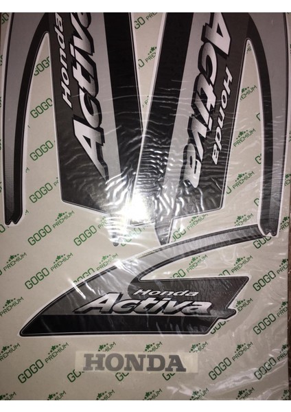 Honda Activa Komple Çıkartma Seti Gri fiyatları