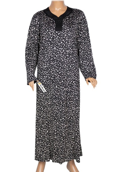 Hesna Kadın Minel Battal Beden Kuplu Boydan Siyah Elbise Desen 28 fiyatları