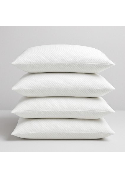 2'li Micro Sıvı Geçirmez Yastık Alezi | Yastık Koruyucu Beyaz - 50X70 cm