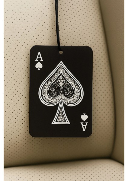 Sakız Kokulu As Ace Maça Kartı Tasarımlı Araç Ayna Kokusu – Oto Parfüm – Dekoratif Aksesuar modelleri