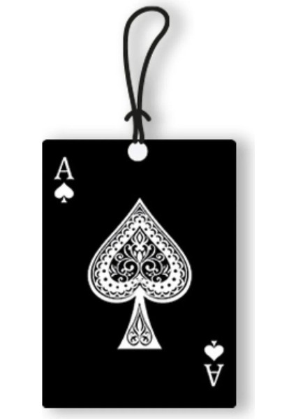 Sakız Kokulu As Ace Maça Kartı Tasarımlı Araç Ayna Kokusu – Oto Parfüm – Dekoratif Aksesuar fırsatları