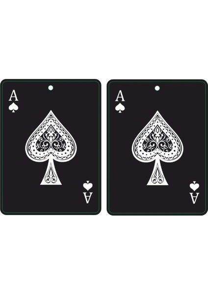 Sakız Kokulu As Ace Maça Kartı Tasarımlı Araç Ayna Kokusu – Oto Parfüm – Dekoratif Aksesuar indirimleri