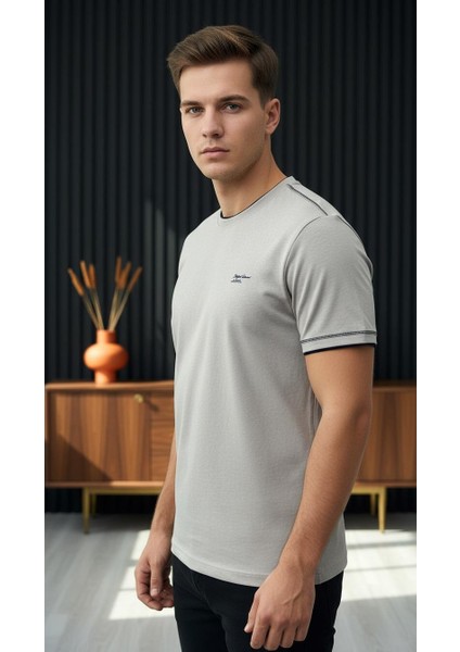 BÜYÜK BEDEN 25 - 5061 O YAKA KISA KOL