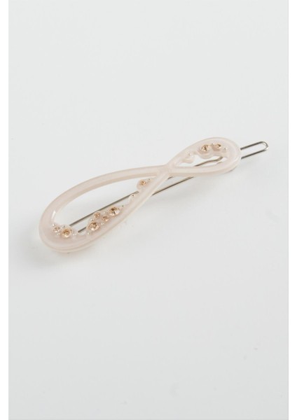 Sonsuzluk Taşlı Klipsli Toka