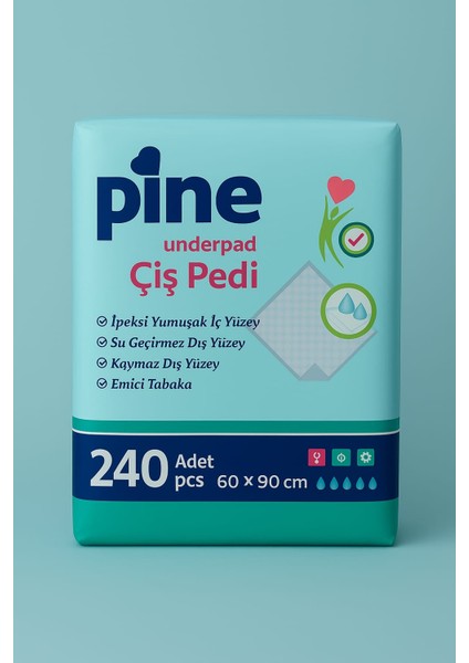 Çiş Pedi Yatak Koruyucu Serme 8*30 240 Adet