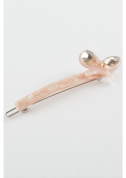 Yaprak Taşlı Klipsli Toka