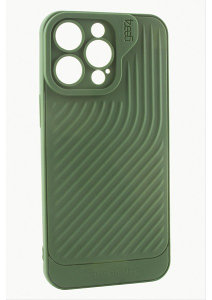 iPhone 15 Pro Max Çizgili Lüx Gear Silikon Kılıf