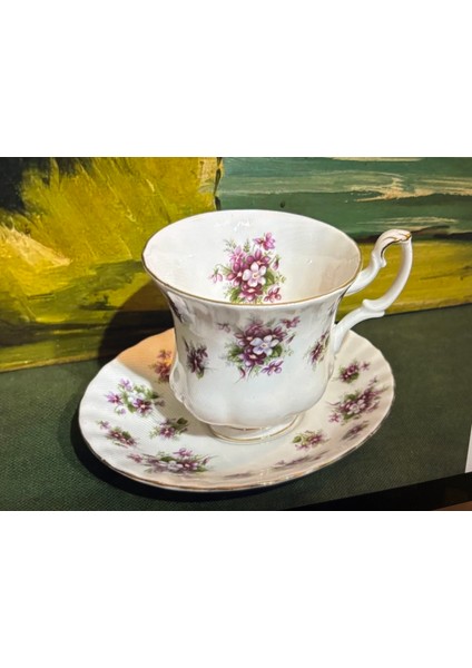 Royal Albert - Sweet Violets Çay Kahve Fincanı fiyatları