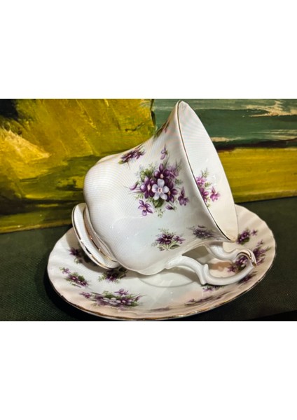 Royal Albert - Sweet Violets Çay Kahve Fincanı fırsatları