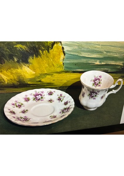 Royal Albert - Sweet Violets Çay Kahve Fincanı indirimleri