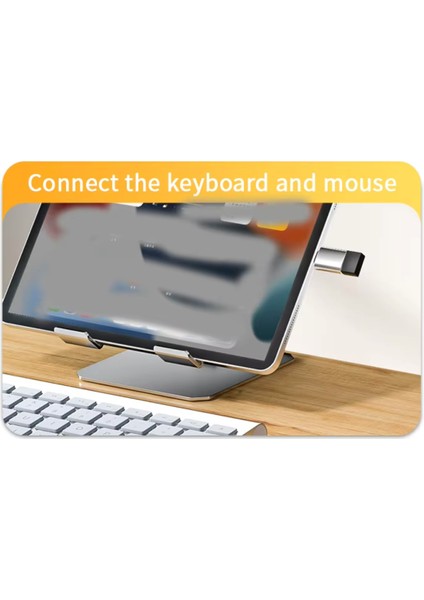 Iphone ipad Için Lightning To USB Dönüştürücü Adaptör Klavye Mouse Hoparlör Kamera Bağlamak Için