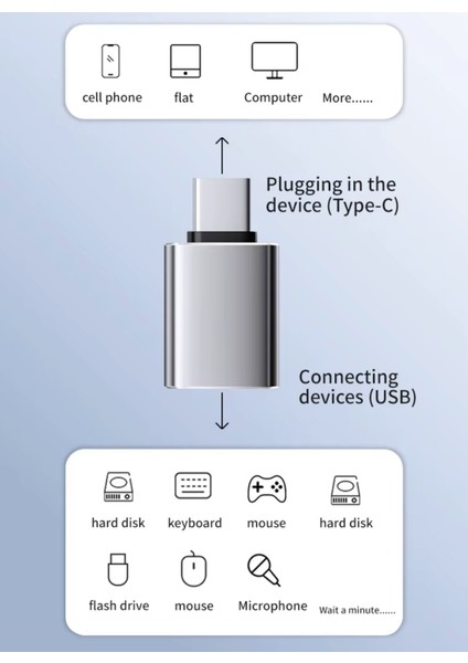 Iphone ipad Için Lightning To USB Dönüştürücü Adaptör Klavye Mouse Hoparlör Kamera Bağlamak Için