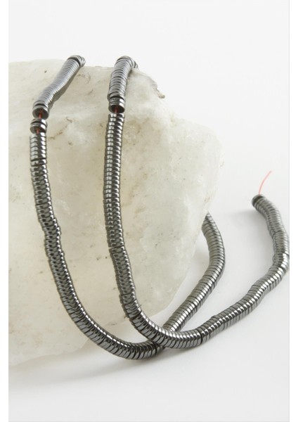 Hematit Disk Taşı Küçük 4 mm