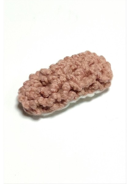 El Yapımı Işlemeli Örgülü Çıtçıtlı Toka