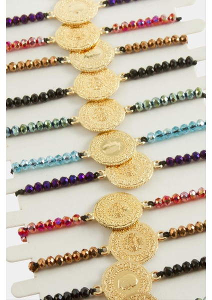 Kristal Çeyrek Bileklik