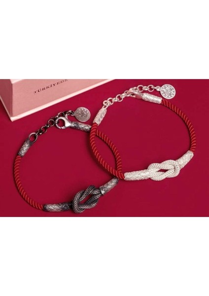 Erkek İpli Gemici Düğümü Kazaziye Bileklik