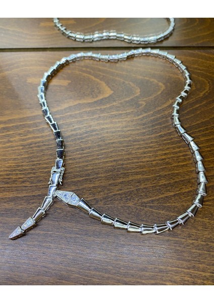 Kadın Gümüş İthal Tasarım Kolye fırsatları