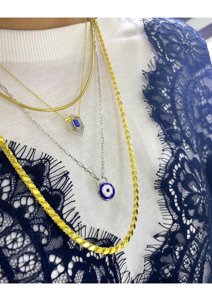 Gümüş Arpa Zincir indirimleri